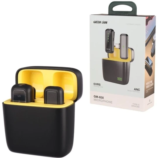 میکروفن بی سیم گرین لاین مدل GM-65X IOS