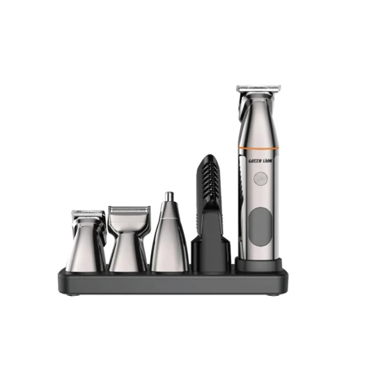 کیت 5 کاره ماشین اصلاح سر گرین لاین مدل Green Lion 5 In 1 Multi-Function Hair Clipper Set GN5IN1MHTRM ا
