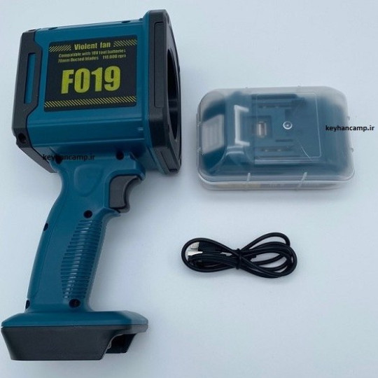 جت فن شارژی ویولت مدل F019 توربو